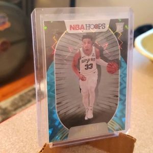 2020/2022 NBA Hoops Tre Jones Explosive Foil RookieCard New Condition